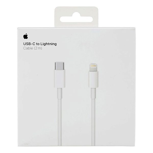 Apple Lightning to USB-C Cable 2m Retail (MKQ42ZM/A) APPLE Apple Apple Lightning to USB-C Cable 2m Retail (MKQ42ZM/A)