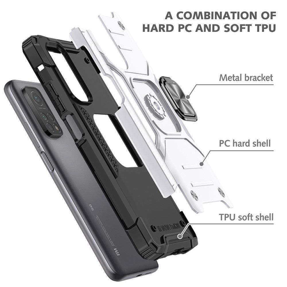 Θήκη Armor Ringstand Silver Samsung Galaxy A14 4G/5G ΘΗΚΕΣ Orso Θήκη Armor Ringstand Silver Samsung Galaxy A14 4G/5G - Image 3