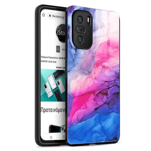 Glossy Marble Case Sky Fire Xiaomi Redmi Note 10/Note 10s