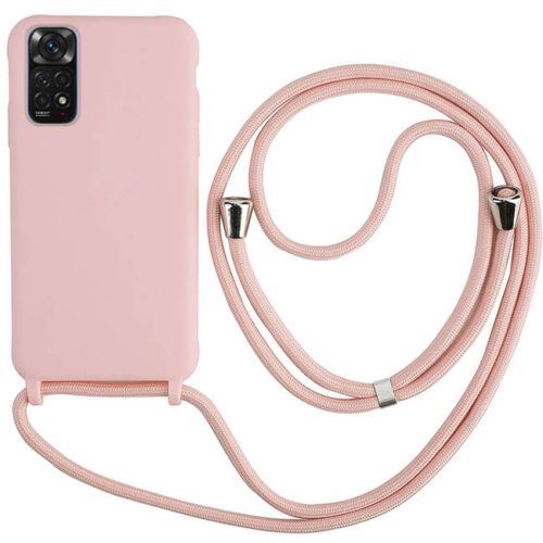 Θήκη Liquid Silicone Κορδόνι Pink Sand Xiaomi Redmi Note 12 Pro 4G