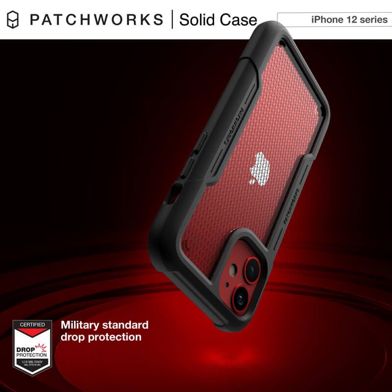 Patchworks Solid Case Clear Black iPhone 13 Pro ΘΗΚΕΣ PATCHWORKS Patchworks Solid Case Clear Black iPhone 13 Pro - Image 6