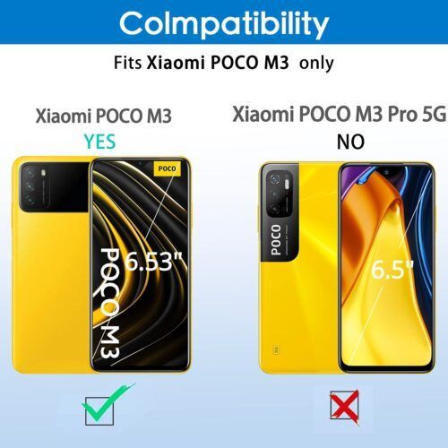 Alternative view of 21D Full Glue Tempered Glass Xiaomi Poco M3