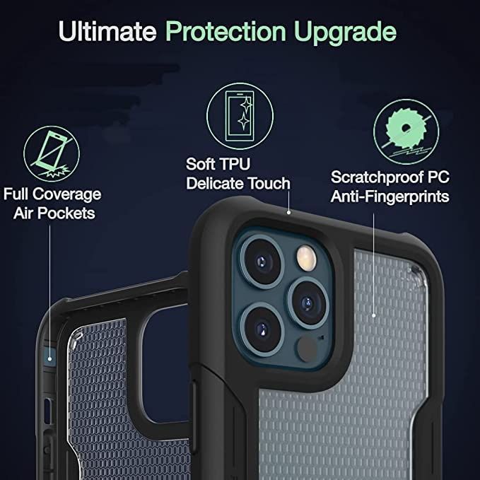 Patchworks Solid Case Clear Black iPhone 13 Pro ΘΗΚΕΣ PATCHWORKS Patchworks Solid Case Clear Black iPhone 13 Pro - Image 8