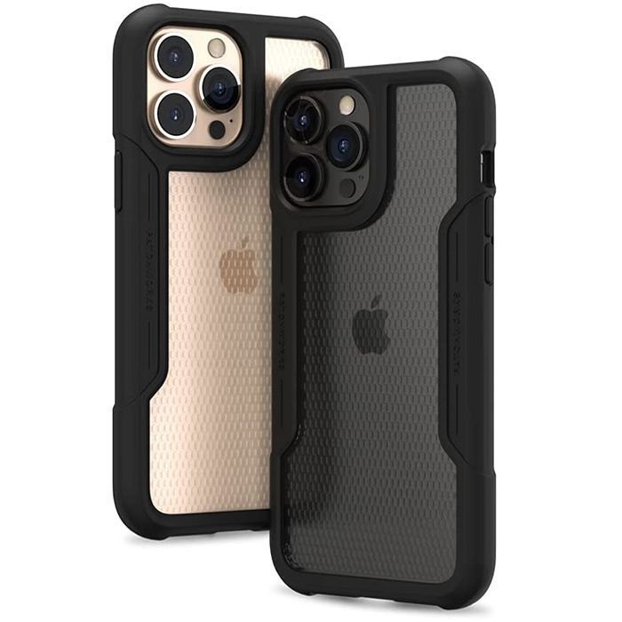 Patchworks Solid Case Clear Black iPhone 13 Pro ΘΗΚΕΣ PATCHWORKS Patchworks Solid Case Clear Black iPhone 13 Pro - Image 2
