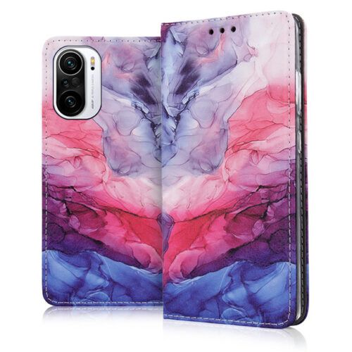 Alternative view of Book Marble Shadow Case Xiaomi Poco F3 / Xiaomi Mi 11i
