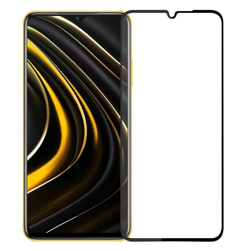 21D Full Glue Tempered Glass Xiaomi Poco M3 ΠΡΟΣΤΑΣΙΑ ΟΘΟΝΗΣ OEM 21D Full Glue Tempered Glass Xiaomi Poco M3