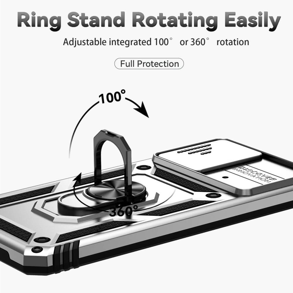 Combo Kickstand Slide Camera Case Black Xiaomi Poco M4 Pro 4G ΘΗΚΕΣ OEM Combo Kickstand Slide Camera Case Black Xiaomi Poco M4 Pro 4G - Image 25