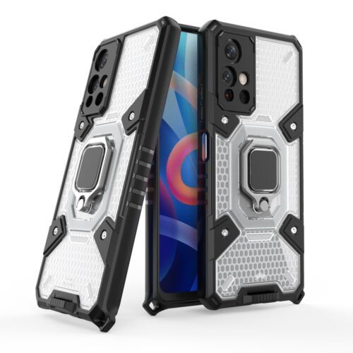 Armor Honeycomb CamShield Case Clear Black Xiaomi Redmi Note 11s 5G ΘΗΚΕΣ OEM Armor Honeycomb CamShield Case Clear Black Xiaomi Redmi Note 11s 5G