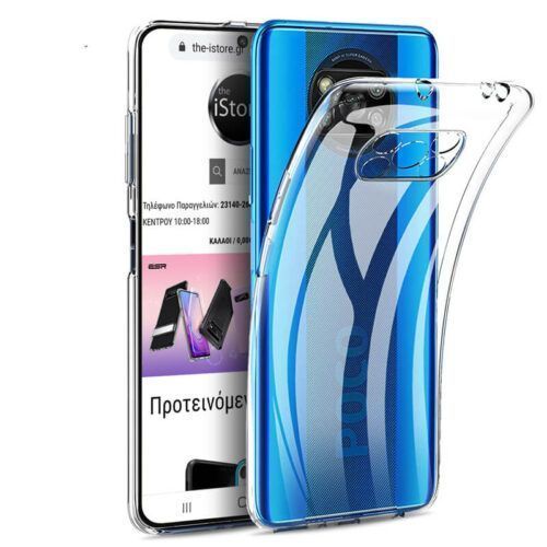 Orso Crystal Gel Case Xiaomi Poco X3 NFC
