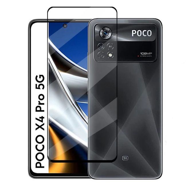 Full Glue Tempered Glass Xiaomi Poco X4 Pro 5G ΠΡΟΣΤΑΣΙΑ ΟΘΟΝΗΣ OEM Full Glue Tempered Glass Xiaomi Poco X4 Pro 5G