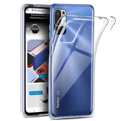 Orso Crystal Gel Case Xiaomi Redmi Note 10 5G ΘΗΚΕΣ OEM Orso Crystal Gel Case Xiaomi Redmi Note 10 5G