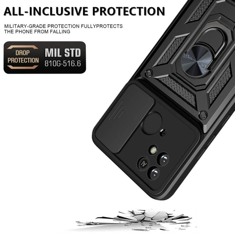 Combo Kickstand Slide Camera Case Green Xiaomi Redmi 10C ΘΗΚΕΣ OEM Combo Kickstand Slide Camera Case Green Xiaomi Redmi 10C - Image 6
