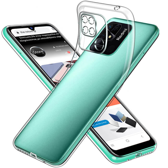 Orso Crystal Gel Case Xiaomi Poco C40 ΘΗΚΕΣ OEM Orso Crystal Gel Case Xiaomi Poco C40