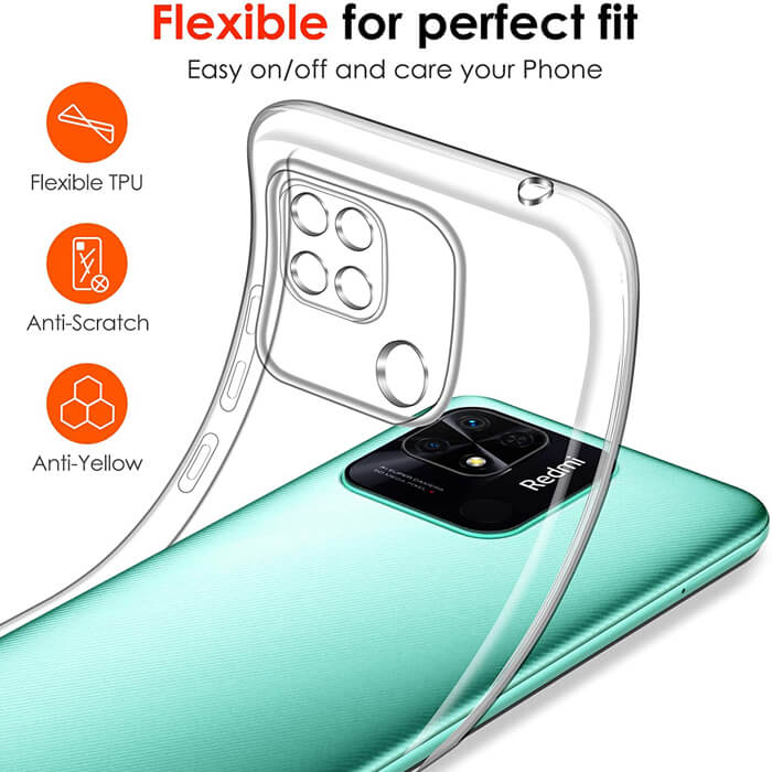 Orso Crystal Gel Case Xiaomi Poco C40 ΘΗΚΕΣ OEM Orso Crystal Gel Case Xiaomi Poco C40 - Image 2