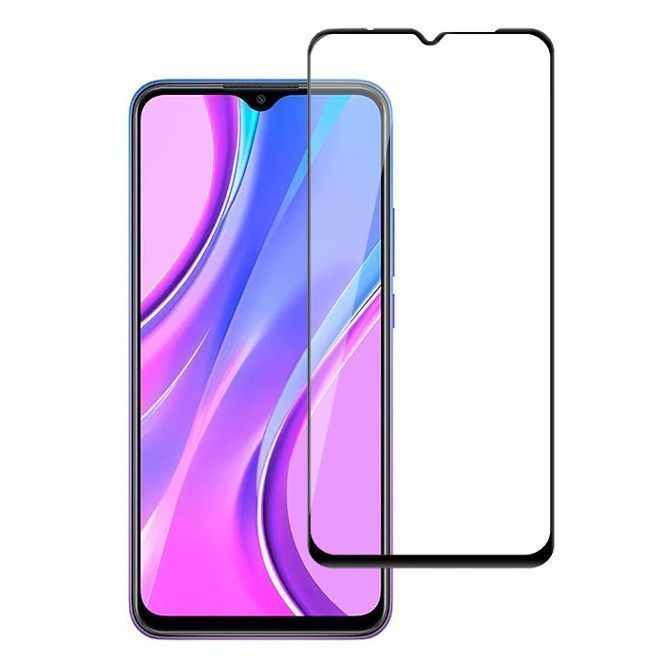 Tempered Glass Full Cover Xiaomi Redmi 9 ΠΡΟΣΤΑΣΙΑ ΟΘΟΝΗΣ OEM Tempered Glass Full Cover Xiaomi Redmi 9