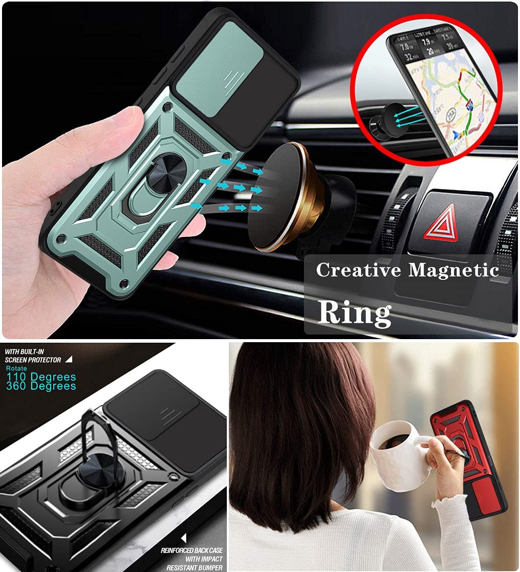 Θήκη Combo Kickstand Slide Camera Rose Gold Xiaomi Redmi 13 ΘΗΚΕΣ Orso Θήκη Combo Kickstand Slide Camera Rose Gold Xiaomi Redmi 13 - Image 5