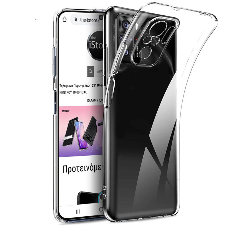 Orso Crystal Gel Case Xiaomi Redmi Note 10/Note 10s ΘΗΚΕΣ OEM Orso Crystal Gel Case Xiaomi Redmi Note 10/Note 10s
