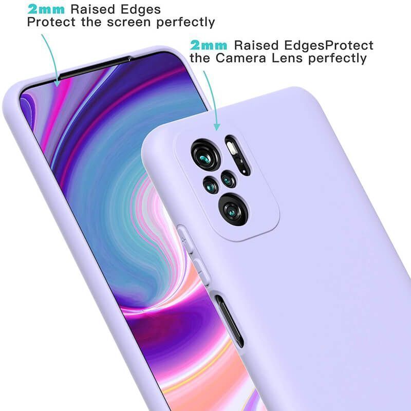 Rubber Silk Case Violet Xiaomi Redmi Note 10/Note10s ΘΗΚΕΣ OEM Rubber Silk Case Violet Xiaomi Redmi Note 10/Note10s - Image 2
