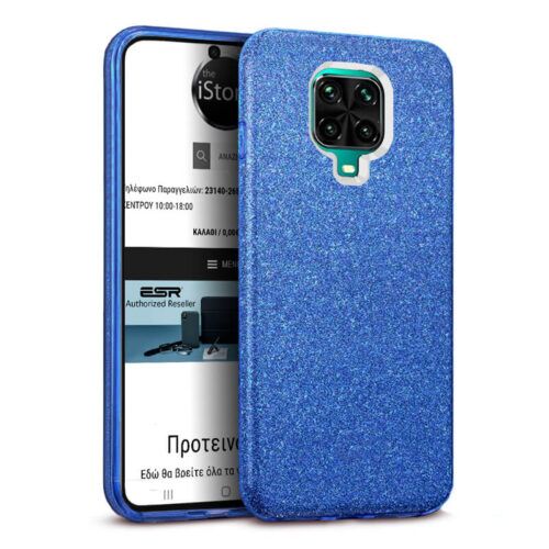 Hybrid Strass Blue Case Xiaomi Redmi Note 9s / 9 Pro / 9 Pro Max