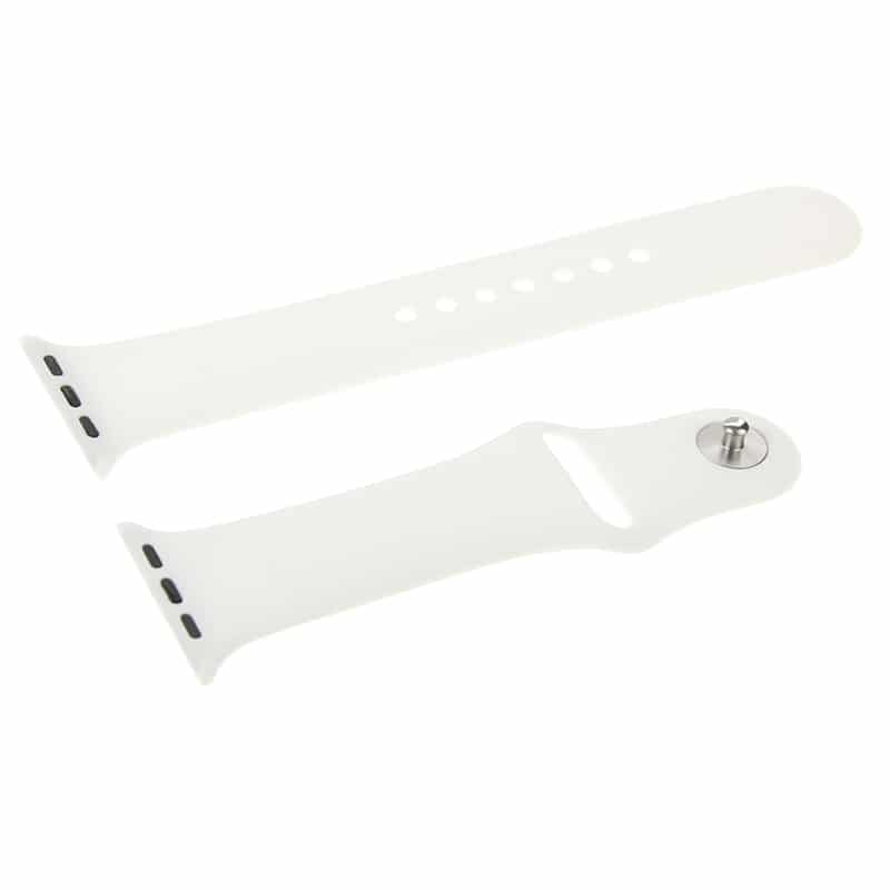 Kakapi Λευκό Silicone Λουράκι Apple Watch 38/40/41/42mm Series 10 2024 APPLE WATCH Kakapi Kakapi Λευκό Silicone Λουράκι Apple Watch 38/40/41/42mm Series 10 2024 - Image 3