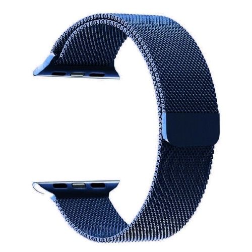 OEM Milanese Loop Blue για Apple Watch 44/45/46/49mm APPLE WATCH OEM OEM Milanese Loop Blue για Apple Watch 44/45/46/49mm - Image 4