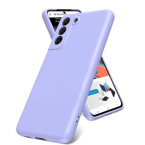 Rubber Silk Case Violet Samsung Galaxy S21 FE 5G ΘΗΚΕΣ OEM Rubber Silk Case Violet Samsung Galaxy S21 FE 5G