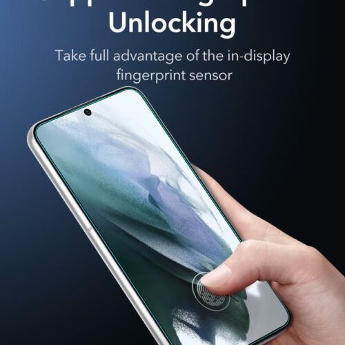 Alternative view of ESR Liquid Skin Full Cover Film Screen Protector Samsung Galaxy S22 Plus