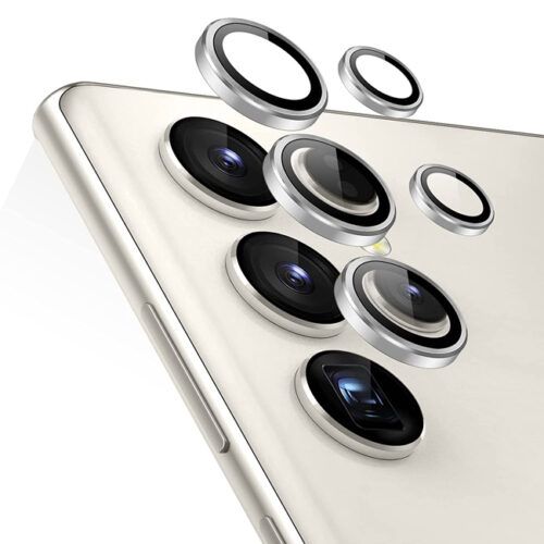 ESR Tempered Glass 9H Camera Lens Silver Samsung Galaxy S23 Ultra ΠΡΟΣΤΑΣΙΑ ΟΘΟΝΗΣ ESR ESR Tempered Glass 9H Camera Lens Silver Samsung Galaxy S23 Ultra