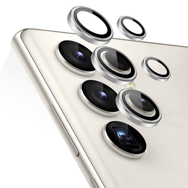 ESR Tempered Glass 9H Camera Lens Silver Samsung Galaxy S23 Ultra ΠΡΟΣΤΑΣΙΑ ΟΘΟΝΗΣ ESR ESR Tempered Glass 9H Camera Lens Silver Samsung Galaxy S23 Ultra