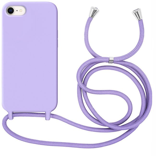 Θήκη Orso Cloud Κορδόνι Violet iPhone 7/8/SE ΘΗΚΕΣ OEM Θήκη Orso Cloud Κορδόνι Violet iPhone 7/8/SE