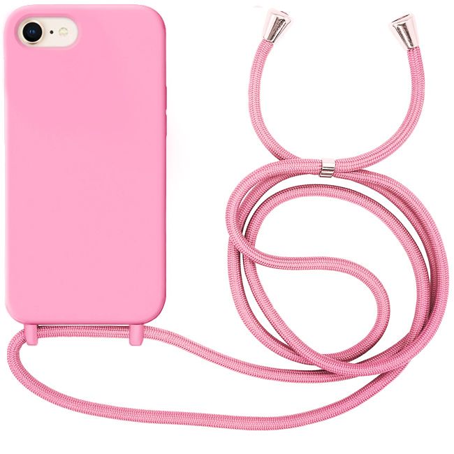 Θήκη Orso Cloud Κορδόνι Pink iPhone 7/8/SE ΘΗΚΕΣ OEM Θήκη Orso Cloud Κορδόνι Pink iPhone 7/8/SE