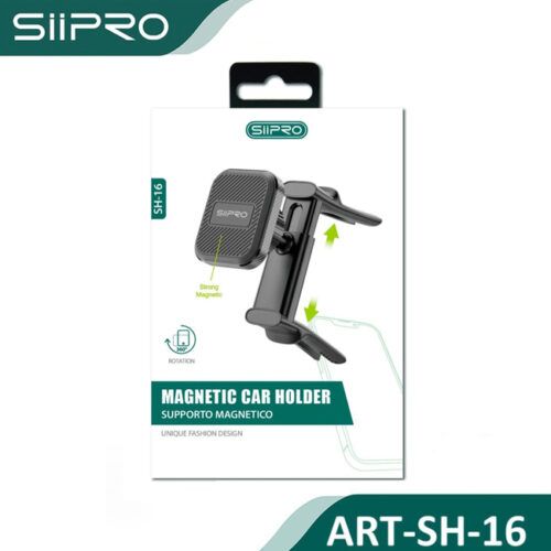 Alternative view of Siipro Magnetic Car Holder Black (SH-16)
