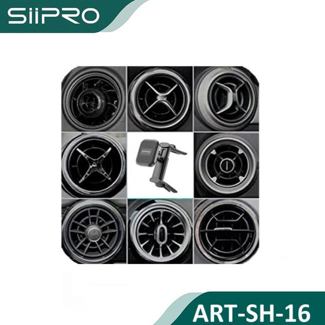 Siipro Magnetic Car Holder Black (SH-16) ΑΞΕΣΟΥΑΡ SIIPRO Siipro Magnetic Car Holder Black (SH-16) - Image 3