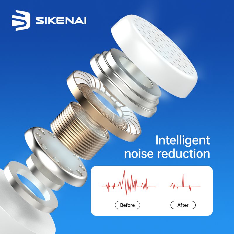 Sikenai Earphone Stereo 3,5mm Jack White (M2) ΑΚΟΥΣΤΙΚΑ-BLUETOOTH Sikenai Sikenai Earphone Stereo 3,5mm Jack White (M2) - Image 3