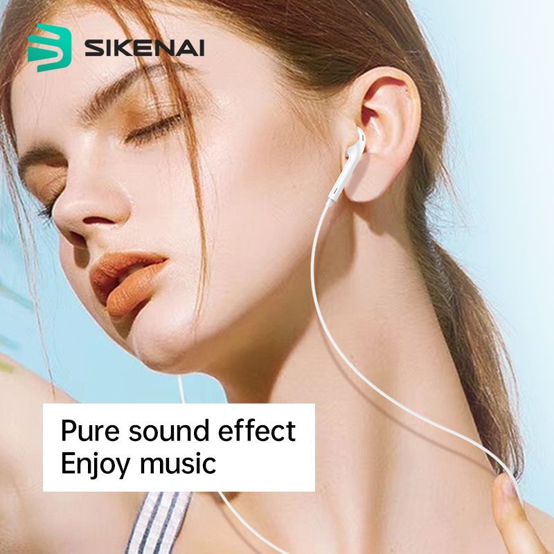 Sikenai Earphone Stereo 3,5mm Jack White (M2) ΑΚΟΥΣΤΙΚΑ-BLUETOOTH Sikenai Sikenai Earphone Stereo 3,5mm Jack White (M2) - Image 4