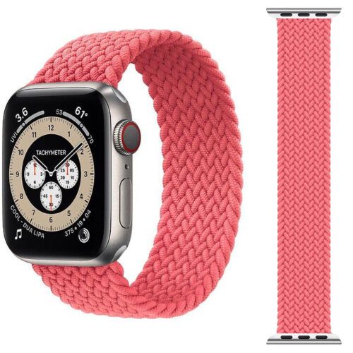 Stoband Hera Braided Pink Λουράκι για Apple Watch 44/45/46/49mm (Size: M)