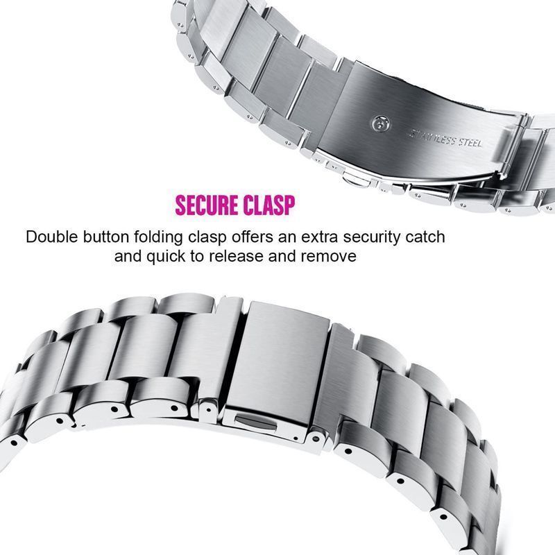 Hera Metal Classic Steel Bracelet Grey Apple Watch 44/45/46/49mm APPLE WATCH Orso Hera Metal Classic Steel Bracelet Grey Apple Watch 44/45/46/49mm - Image 2