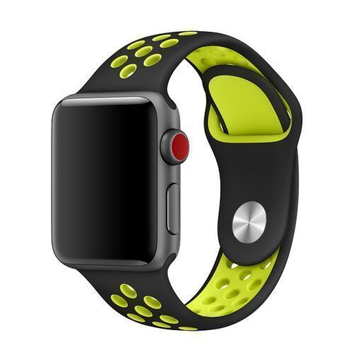 WiWU Dual Color Sport Green/Black Λουράκι Apple Watch 38/40/41/42mm Series 10 2024