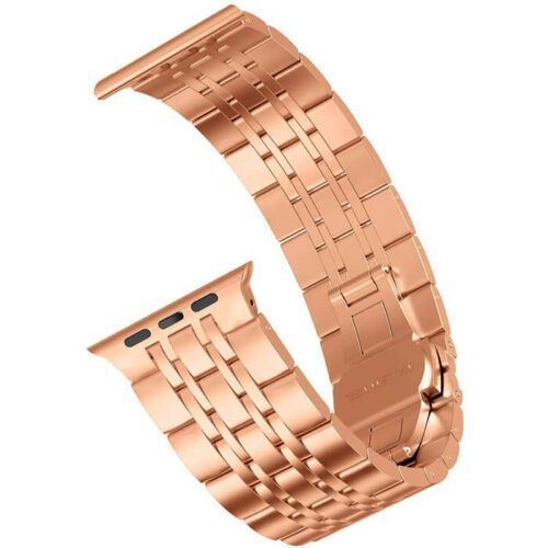 WiWU Seven Beads Metal Steel Bracelet Bronze Apple Watch 44/45/46/49mm APPLE WATCH WIWU WiWU Seven Beads Metal Steel Bracelet Bronze Apple Watch 44/45/46/49mm