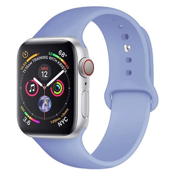 WiWU Elastic Rubber Silicone Lilac Λουράκι Apple Watch 44/45/46/49mm APPLE WATCH WIWU WiWU Elastic Rubber Silicone Lilac Λουράκι Apple Watch 44/45/46/49mm