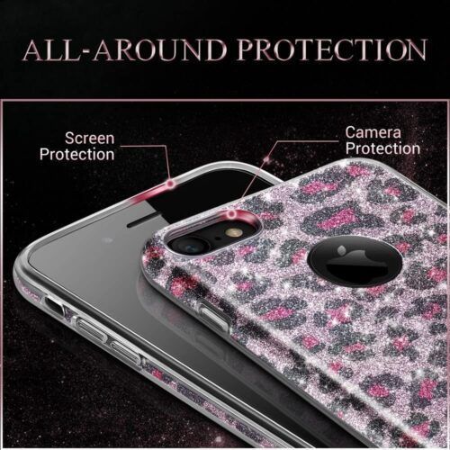 Alternative view of ESR iPhone 7 Plus Make Up Series Leopard Pink
