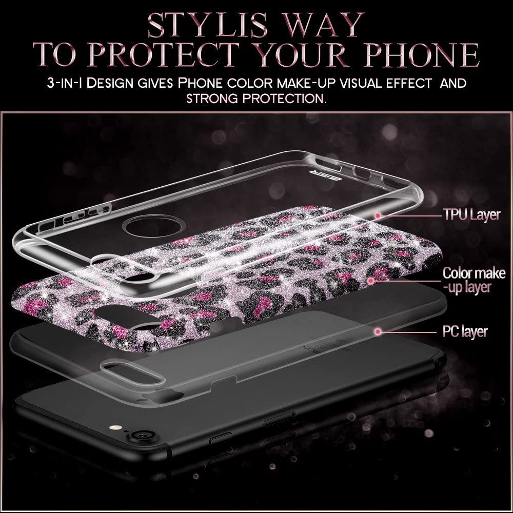 ESR iPhone 7 Plus Make Up Series Leopard Pink ΘΗΚΕΣ ESR ESR iPhone 7 Plus Make Up Series Leopard Pink - Image 5