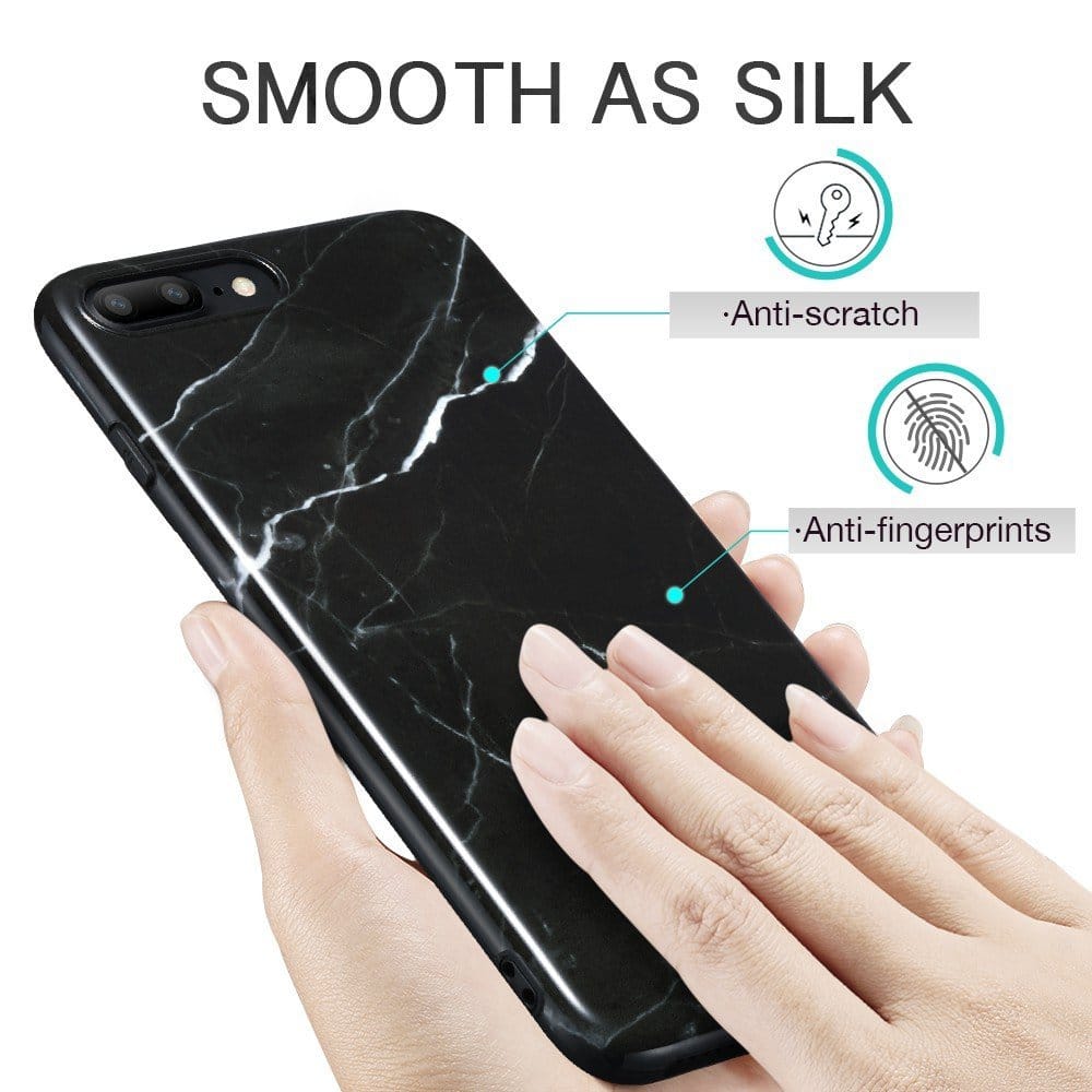 ESR iPhone 7 Plus/8 Plus Soft Marble Black Marquina (X000OV3M7B) ΘΗΚΕΣ ESR ESR iPhone 7 Plus/8 Plus Soft Marble Black Marquina (X000OV3M7B) - Image 5