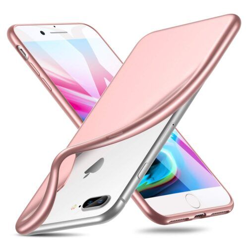 ESR iPhone 7 Plus/8 Plus Slim Fit Matte Case Rose Gold (X001H8L5F9) ΘΗΚΕΣ ESR ESR iPhone 7 Plus/8 Plus Slim Fit Matte Case Rose Gold (X001H8L5F9)
