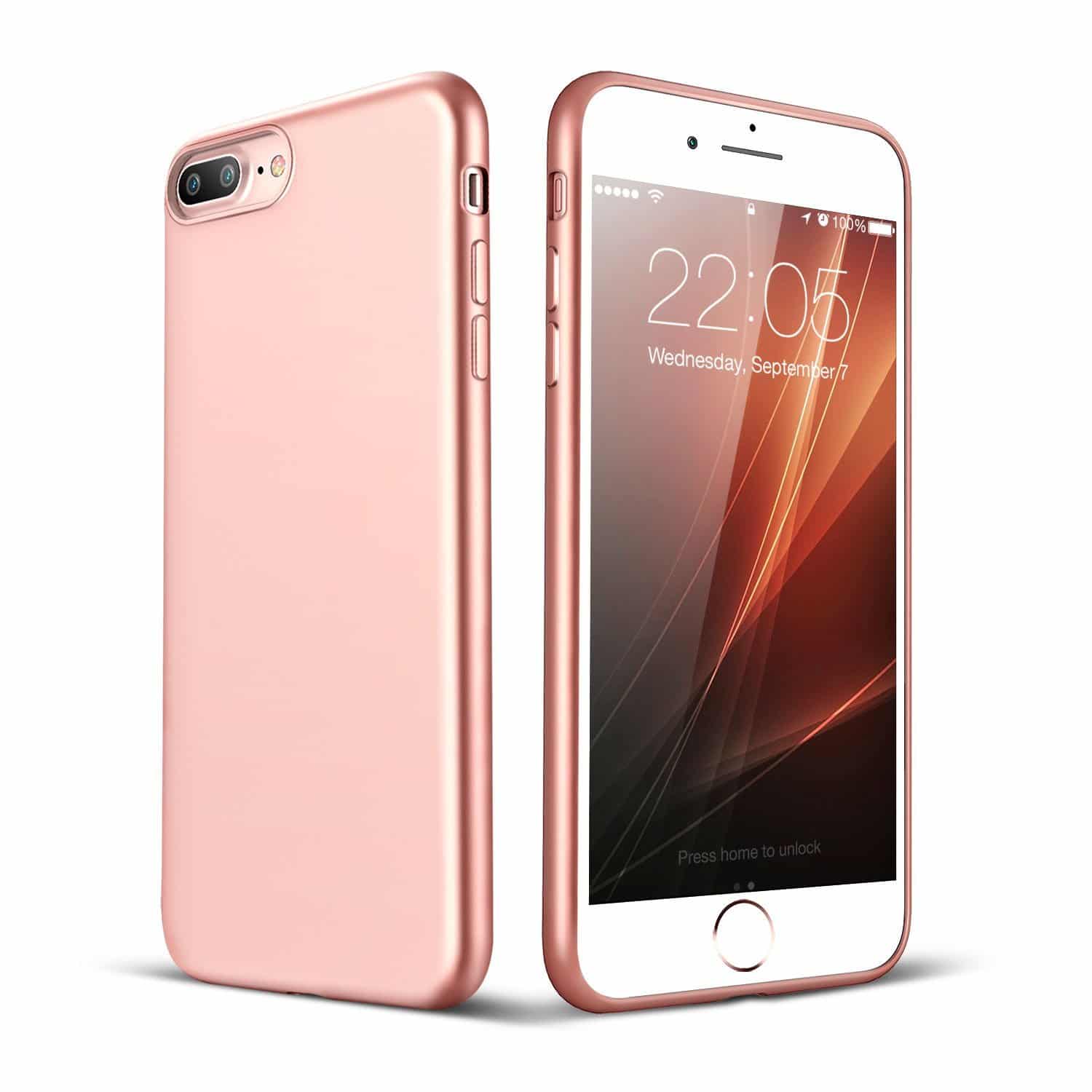ESR iPhone 7 Plus/8 Plus Slim Fit Matte Case Rose Gold (X001H8L5F9) ΘΗΚΕΣ ESR ESR iPhone 7 Plus/8 Plus Slim Fit Matte Case Rose Gold (X001H8L5F9) - Image 7