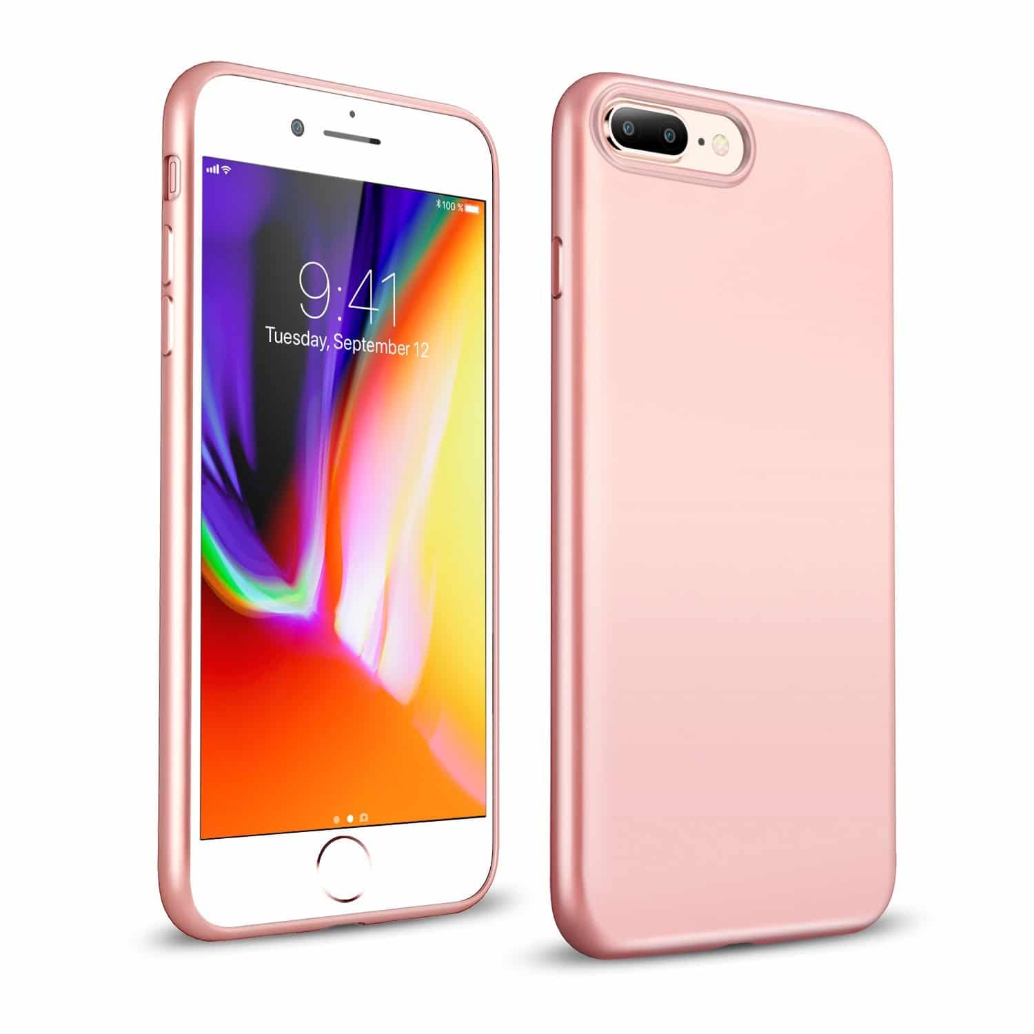 ESR iPhone 7 Plus/8 Plus Slim Fit Matte Case Rose Gold (X001H8L5F9) ΘΗΚΕΣ ESR ESR iPhone 7 Plus/8 Plus Slim Fit Matte Case Rose Gold (X001H8L5F9) - Image 6