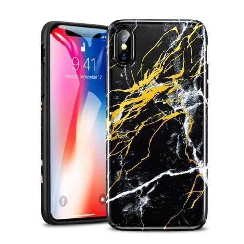 ESR iPhone X/Xs Soft Marble Black Gold (X001Q4DP11) STOCK OFFERS ESR ESR iPhone X/Xs Soft Marble Black Gold (X001Q4DP11)