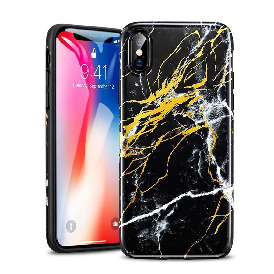 ESR iPhone X/Xs Soft Marble Black Gold (X001Q4DP11) STOCK OFFERS ESR ESR iPhone X/Xs Soft Marble Black Gold (X001Q4DP11)