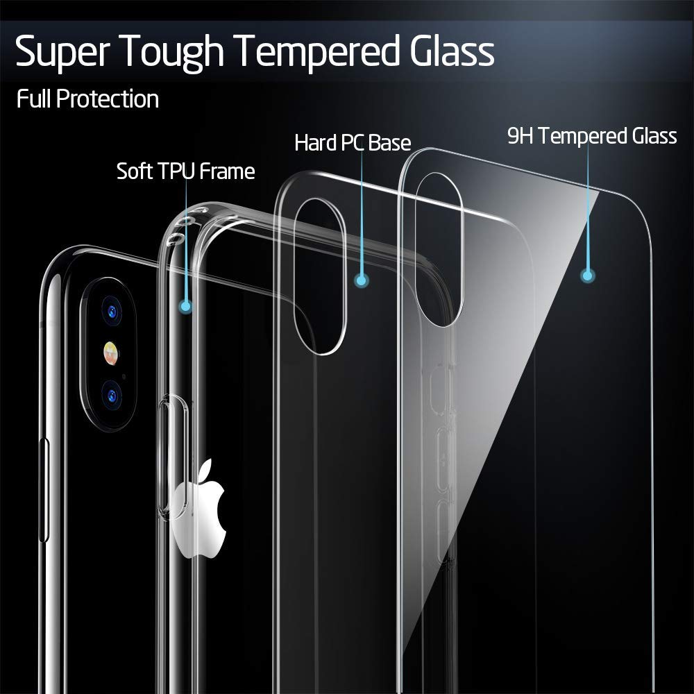 ESR iPhone X/Xs Mimic Clear (X001VD04LV) STOCK OFFERS ESR ESR iPhone X/Xs Mimic Clear (X001VD04LV) - Image 8