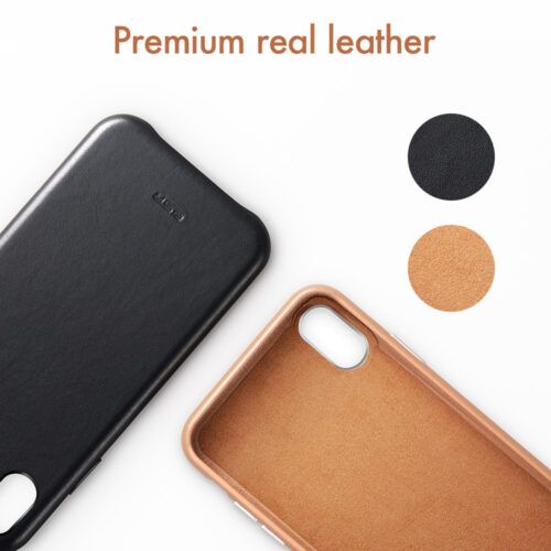Alternative view of ESR iPhone Xs Max Oxford Leather Brown (X001YVE6CX)
